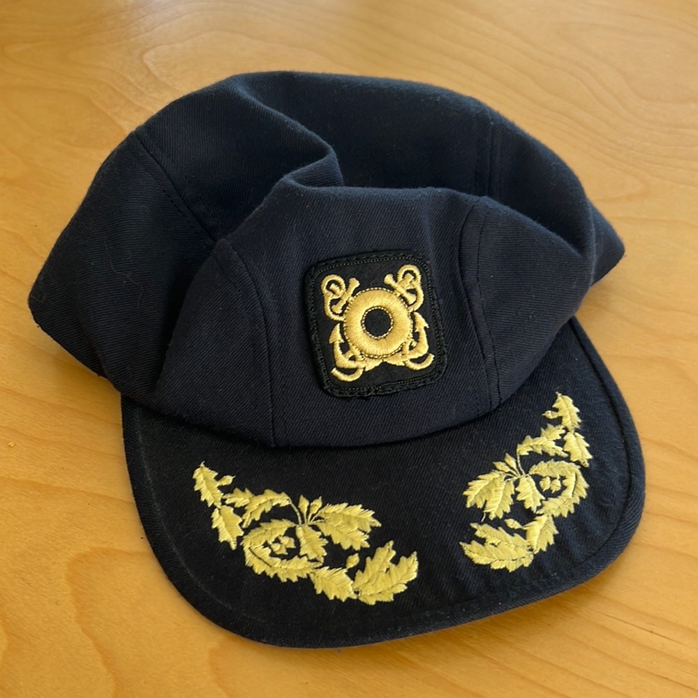 100% Wool vintage Captain’s Hat / Cap